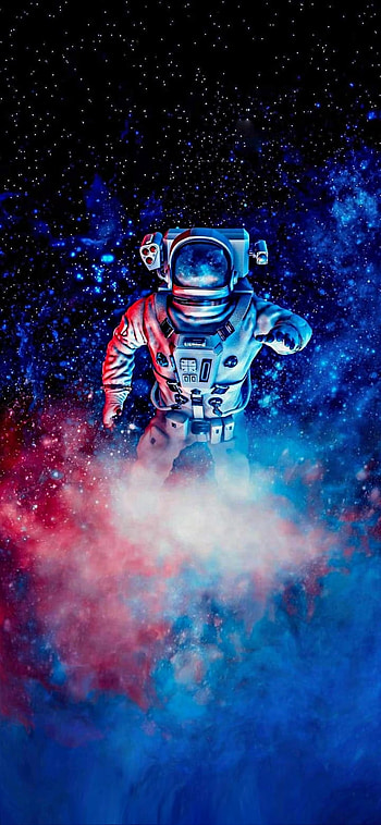 Astronaut, sky HD phone wallpaper