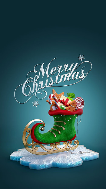 Merry Christmas, sayings, christ is born, elf HD phone wallpaper