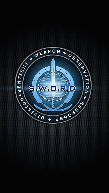 S.W.O.R.D. Division logo from Marvel's Wandavision, Marvel Comics, sword, TV Show, WandaVision HD phone wallpaper