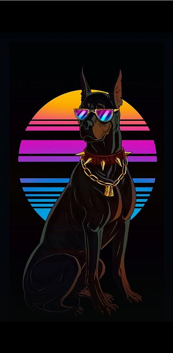 Animaux, art, black, animal HD phone wallpaper