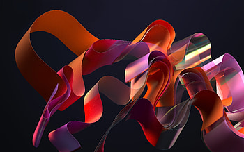 Windows 11 Abstract, colorful, wavy, abstract, 3d HD wallpaper