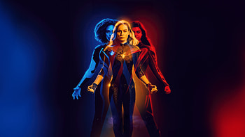The Marvels Movie : Epic Heroic Power Unleashed, movie, The Marvels HD wallpaper