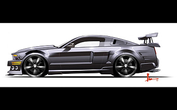 knight rider shelby mustang 500 gtr, ford, mustang, shelby, car HD wallpaper