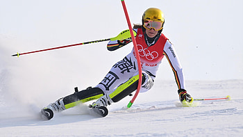 Lena Duerr, Slalom HD wallpaper