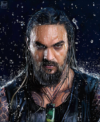 Jason Momoa, Celebrities, ArtStation, Mayank Kumarr HD phone wallpaper