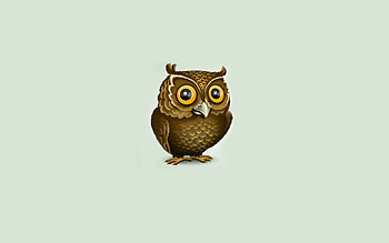 Art, Owl, Vector, Minimalism HD wallpaper