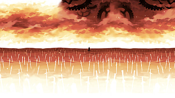 my current one, i ******* love unlimited blade works HD wallpaper