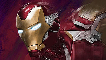 Iron Man Closeup, iron-man, superheroes, marvel, artstation HD wallpaper