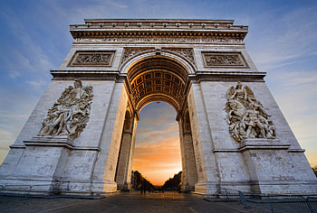 Arc de Triomphe, Man-made beauty, HQ , Aesthetic appeal HD wallpaper
