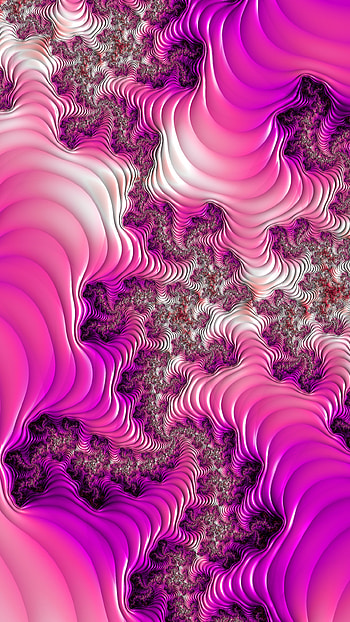 Vertical Fractal Background for Smart - Pink, purple and white, pink, purple, pattern, psychedelic, trippy, Abstract, fractal, abstract purple HD phone wallpaper
