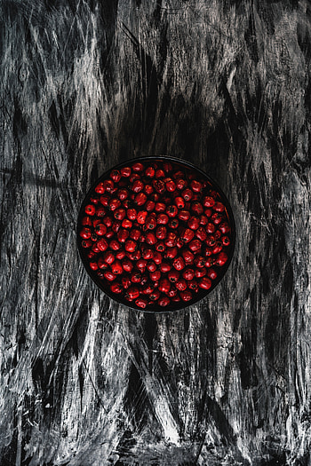 Food, Berries, Bowl, Rowan HD phone wallpaper