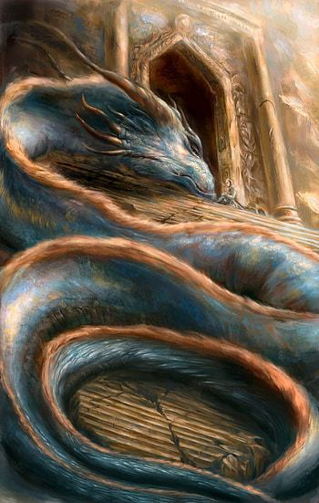 Art, Pagoda, Dragon, Human, Person, Temple HD phone wallpaper
