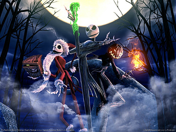 Cartoon, Nightmare Before Christmas HD wallpaper