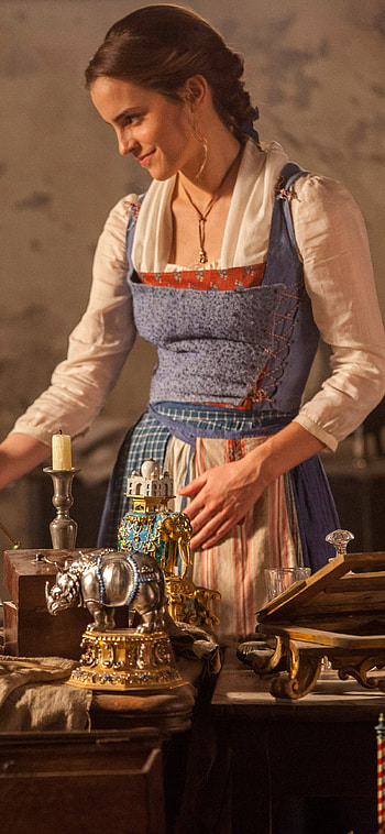 Beauty and the Beast Kevin Kline, Emma Watson HD phone wallpaper