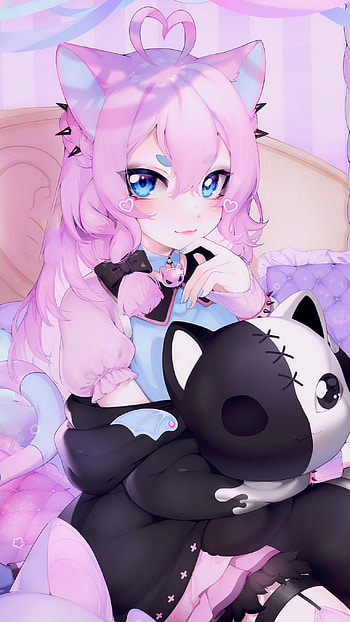 Anime Girl, Pastel HD phone wallpaper