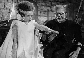 Bride of Frankenstein, , Monster high art, Classic horror HD wallpaper