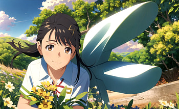 Suzume, Suzume Iwato, Anime, Suzume no Tojimari HD wallpaper