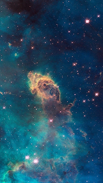 Space, Blue HD phone wallpaper