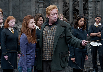 Harry Potter, Ginny Weasley, Arthur Weasley, Movie, Harry Potter And The Deathly Hallows: Part 2 HD wallpaper