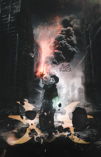 Fire Force , heat, midnight HD phone wallpaper
