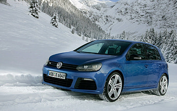 Mountains, Volkswagen, Snow, Cars HD wallpaper