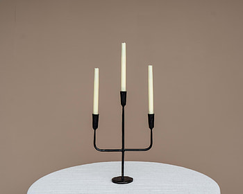 Iron candelabra, Borrowed blooms, Vintage charm, Rustic elegance HD wallpaper
