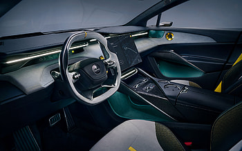 2023, Lotus Eletre, interior, interior view, dashboard, Eletre 2023 interior, electric cars, British cars, Lotus HD wallpaper