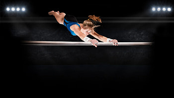 Gymnast , Gymnastics backgrounds, Artistic expressions, Female athletes HD wallpaper