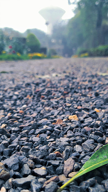 Pavement with small stones, grey, stone, graphy, nature HD phone wallpaper