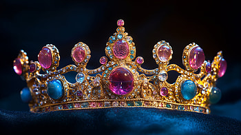 Majestic Princess Crown - Ultra, crown, jewelry, gold, gemstone HD wallpaper