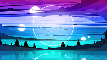 A Simple Scene Minimal , minimalism, minimalist, artist, artwork, digital-art, deviantart HD wallpaper