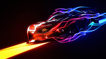 Neon Cool Cars, Awesome Neon Cars HD wallpaper
