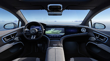 EQS 580 Interior, Mercedes-Benz EQS HD wallpaper
