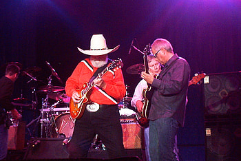 Charlie & the Boys Gettin' Down 2008, cdb, wv, bruce brown, concert, charlie daniels, wv state fair, 2008, charlie haywood, charlie daniels band HD wallpaper