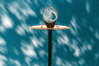 Sports, Basketball, Clouds, Starry Sky, Grid, Basketball Hoop, Basketball Ring HD wallpaper