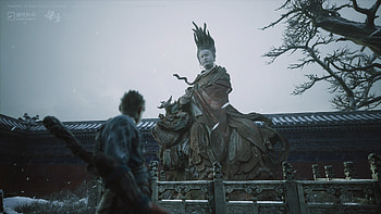 Black Myth: Wukong - Mystical Encounter, video game, Black Myth: Wukong HD wallpaper