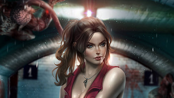 Claire Redfield Resident Evil 2 FanArt, claire-redfield, resident-evil-2, games, artist, artwork, digital-art, artstation HD wallpaper