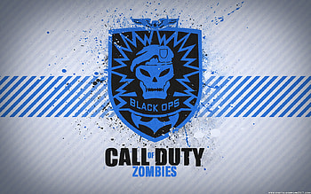 Call of Duty: Black Ops Zombies, awesome, pc, xbox 360, nice, fantastic, treyarch, confirmed, white, survive, tag, xbox, level, computer, blue, black, eagle, skull, cod, emblem, playstation 3, call of duty black ops, company, game, blood, zombies, activision, soldier, wii, patch, 360, cool, black ops, console, fps, playstation HD wallpaper