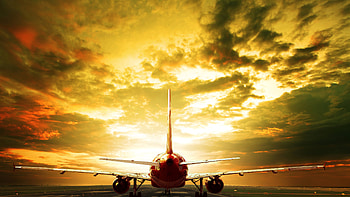 Airplane, Passenger airplane, resolution, Stunning visuals HD wallpaper