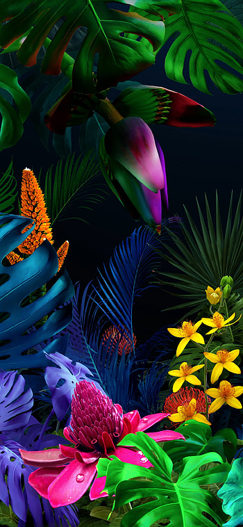 Flowers, green, light HD phone wallpaper