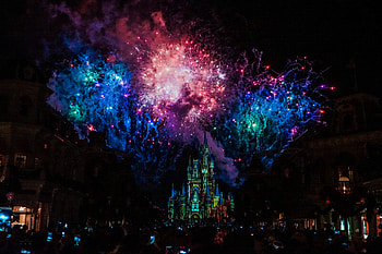 Multicolored, Holidays, Salute, Lock, Motley, Holiday HD wallpaper
