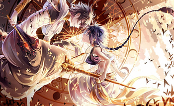 Magi labyrinth of magic , Magical elements, Enchanting aesthetics HD wallpaper