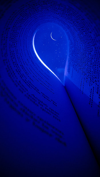 Sueña más allá., sky, moon, blue, book, night, , tumblr, stars, creative, graphy HD phone wallpaper