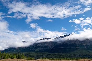 Nature, Mountains, Clouds, Vertex, Tops HD wallpaper