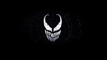 Venom Minimalist Logo , venom, superheroes, minimalism, minimalist, artist, artwork, digital-art, behance HD wallpaper