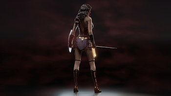 Wonder Woman Digital Art, wonder-woman, digital-art, artwork, artist, superheroes HD wallpaper