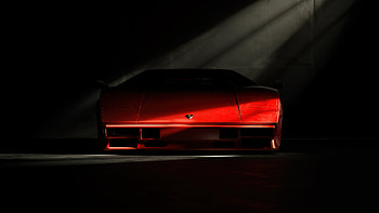 Red Lamborghini Countach 2024, lamborghini-countach, lamborghini, cars, behance HD wallpaper