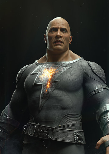 Black Adam, Dwayne Johnson, Powerful anti-hero, Superhero universe HD phone wallpaper