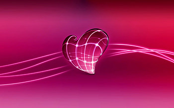 Heart, 3D heart , Love, Romance HD wallpaper