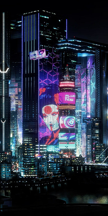 Cyberpunk 2077 HD phone wallpaper